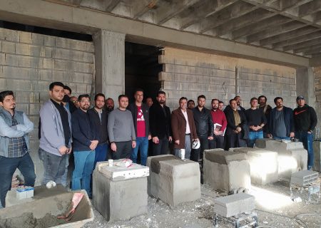 بیست و هشتمین ورکشاپ آموزشی با موضوع “بررسی عایق صوت و حرارت در ۱۰ بلوک مختلف دیوار”